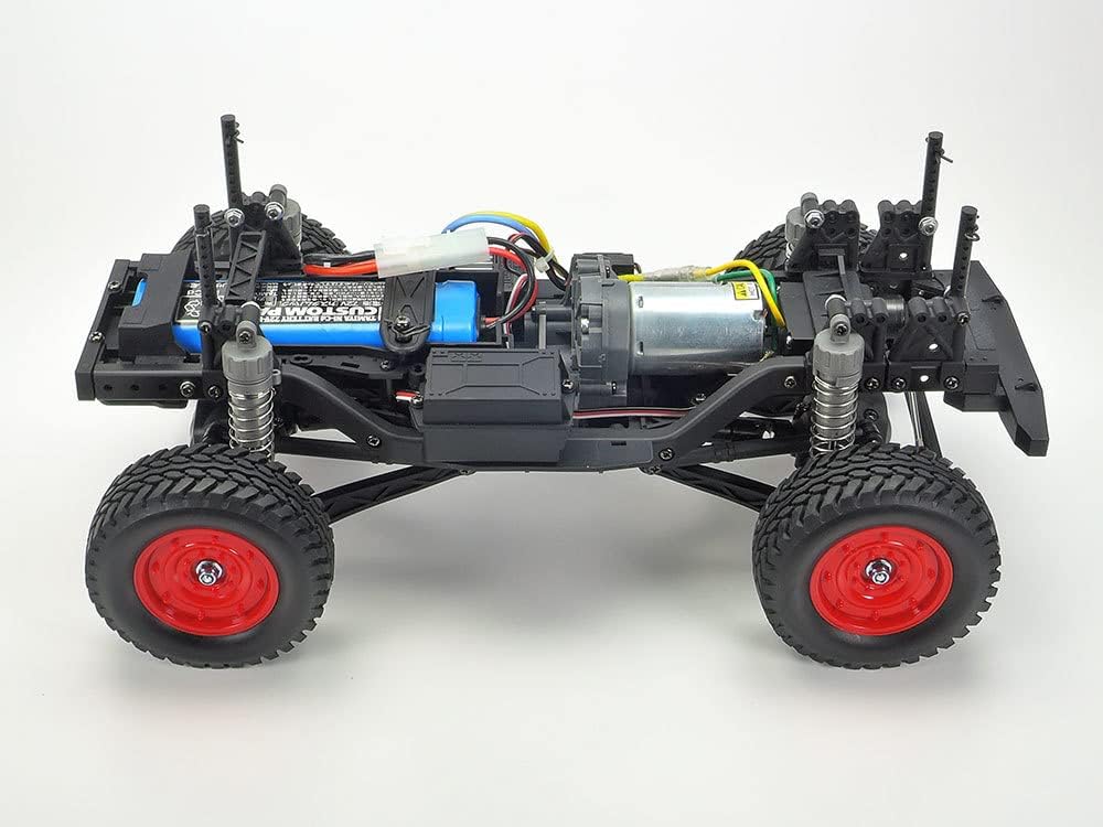 Tamiya, Plastic, 58692 1:10 RC MB Unimog 406 U900 (CC-02), Remote Controlled Car, RC Vehicle, Model Building, Assembly Kit, Blue, 24.541