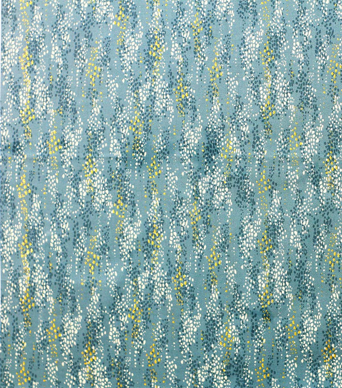 Teal Mystical Forest Blender Quilt Cotton Fabric by Keepsake Calico