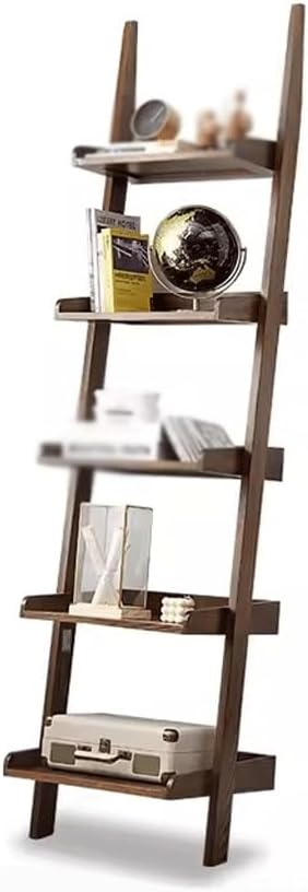 EDWAL Bookshelf Oak Storage Rack, Multi-Layer Storage Rack, Flower Rack, Solid Wood Display Rack, Bookshelf, Multi-Layer Solid Wood Bookshelf Bookcase Organizer