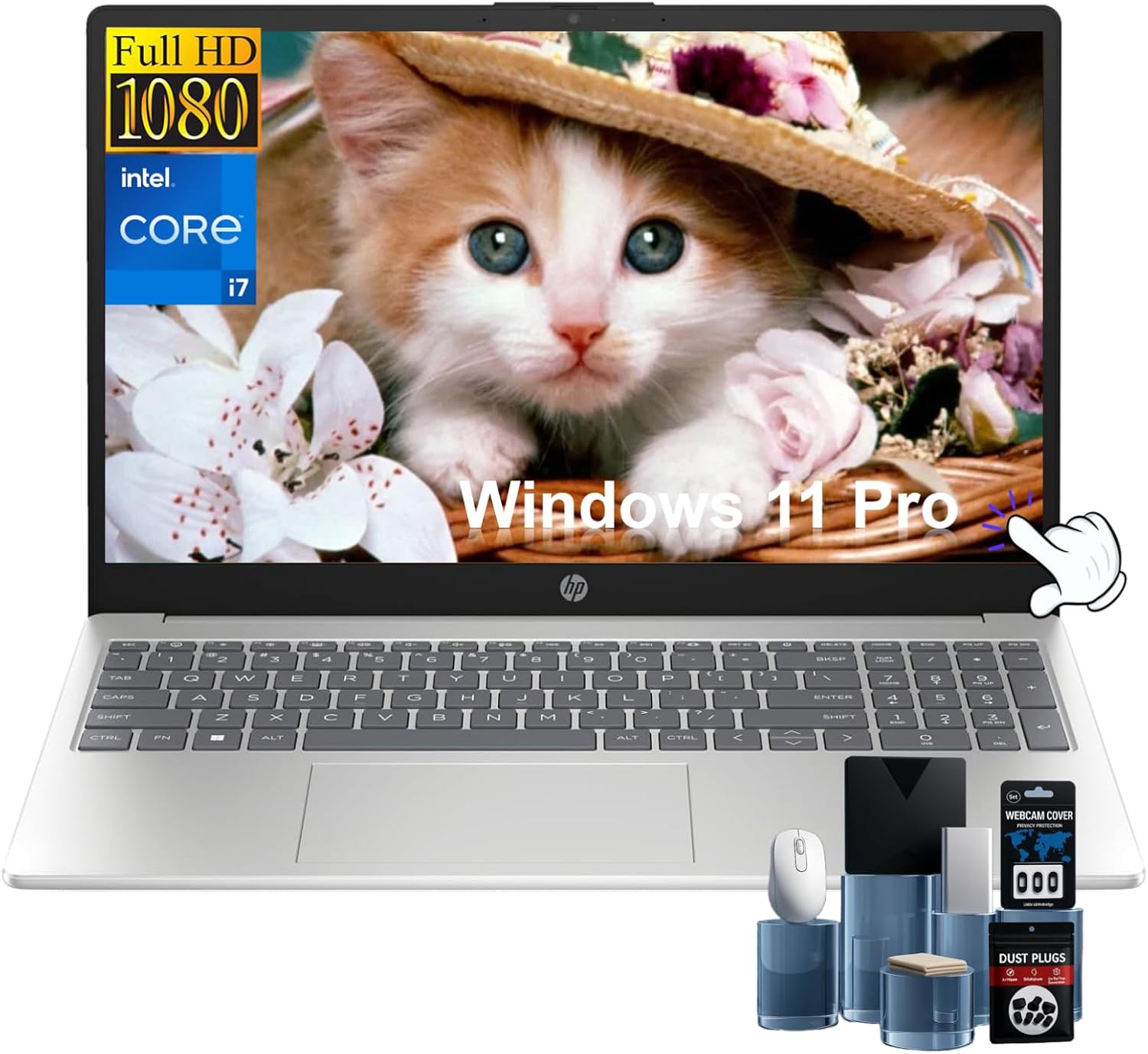 HP Touchscreen Laptop, 15.6