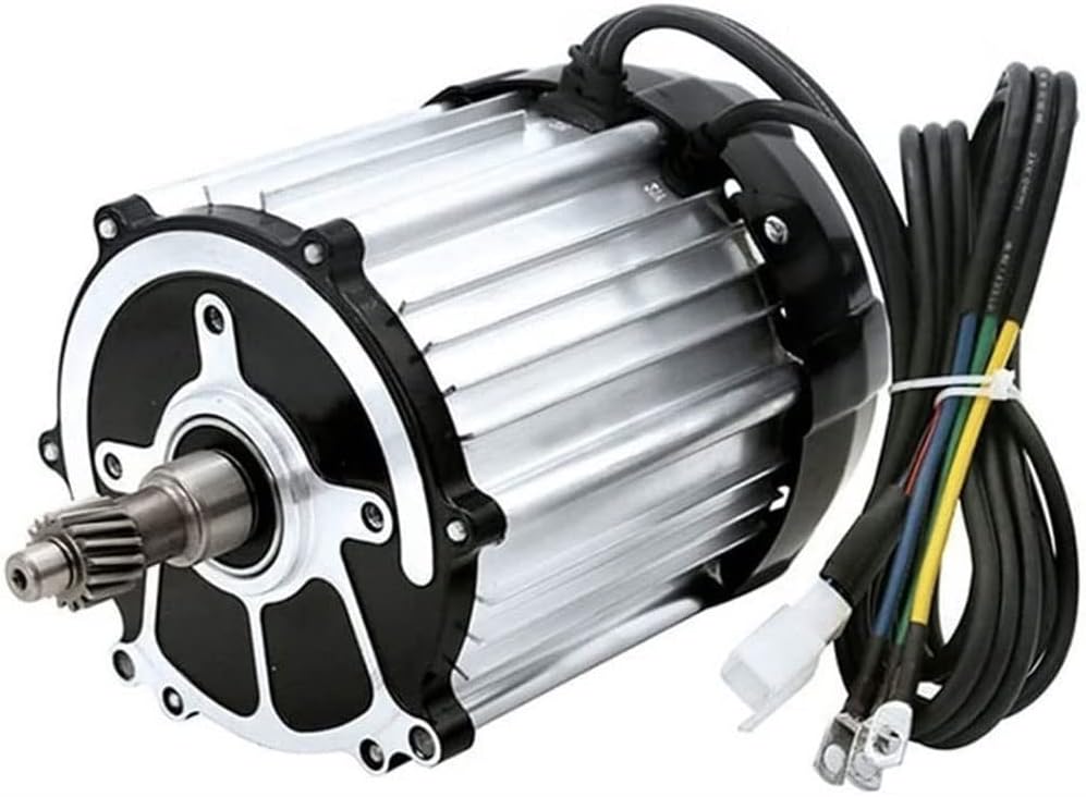 1500W 1800W Brushless Differential Motor, High Speed 48V 60V 72V Permanent Magnet Brushless DC Motor for Tricycle Electric 4-Wheeled Vehicle