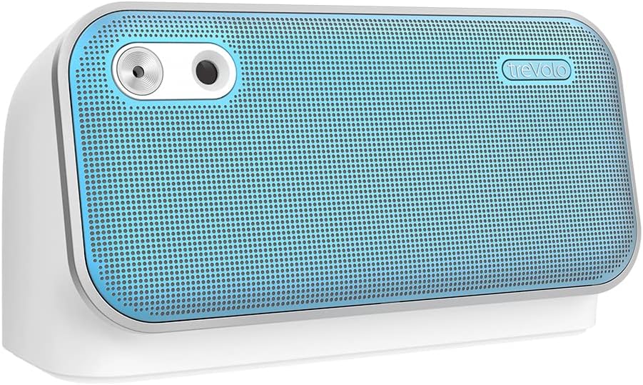 BenQ treVolo U Desktop Dialogue Speaker, Speakerphone with HD Mic, for Steam Deck, Listening Audiobooks, Podcast, CB/Ham Radio (NR, Noise Cancellation), Voice Chat, Discord, Online Chat, Blue