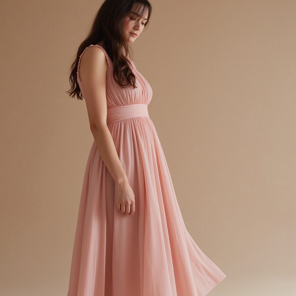 The Zoe Dress // Blush