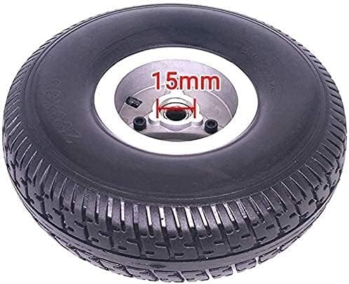 electric scooter tires Electric Scooter Tires 10-inch Solid Tire Explosion-proof Wheels 4.10/3.50-4 Non-slip Wear-resistant Puncture-resistant Tires Suitable for Elderly Scooters/Tricycles solid tire