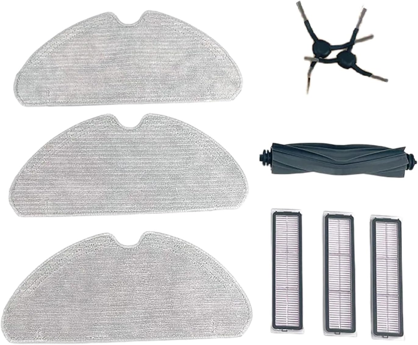 For Dreame for Bot D10S/D10s Pro Robot Vacuum Cleaner Accessories Parts, Main Brush, Side Brush, Mop Cloths