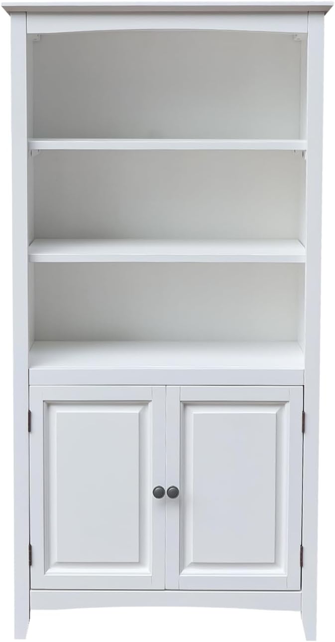 Solid Wood Shaker Bookcase - 60