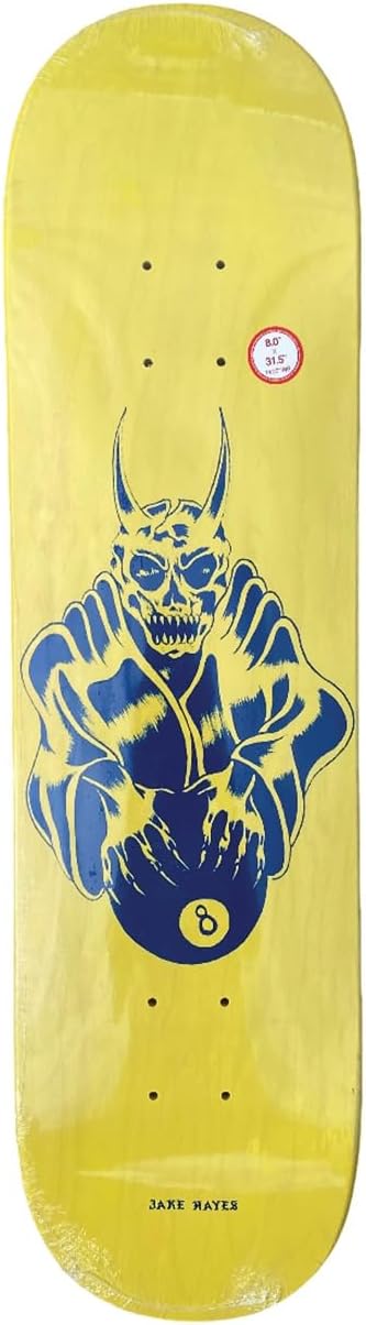 De​athwish Hayes Dealer's Choice Deck 8.0 - Assembled AS Complete Skateboard