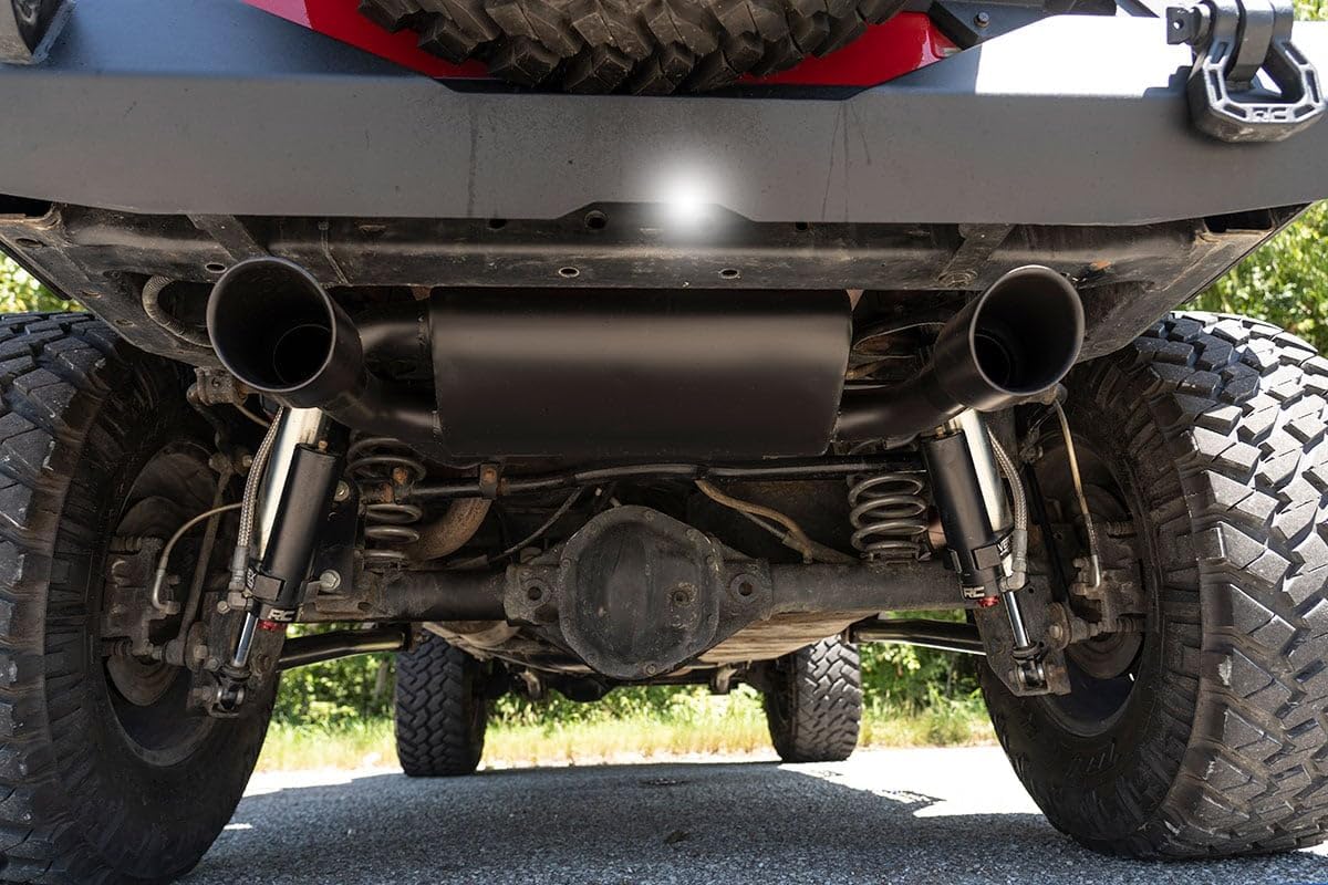Rough Country Performance Exhaust for 2007-2018 Jeep Wrangler JK - 96002A