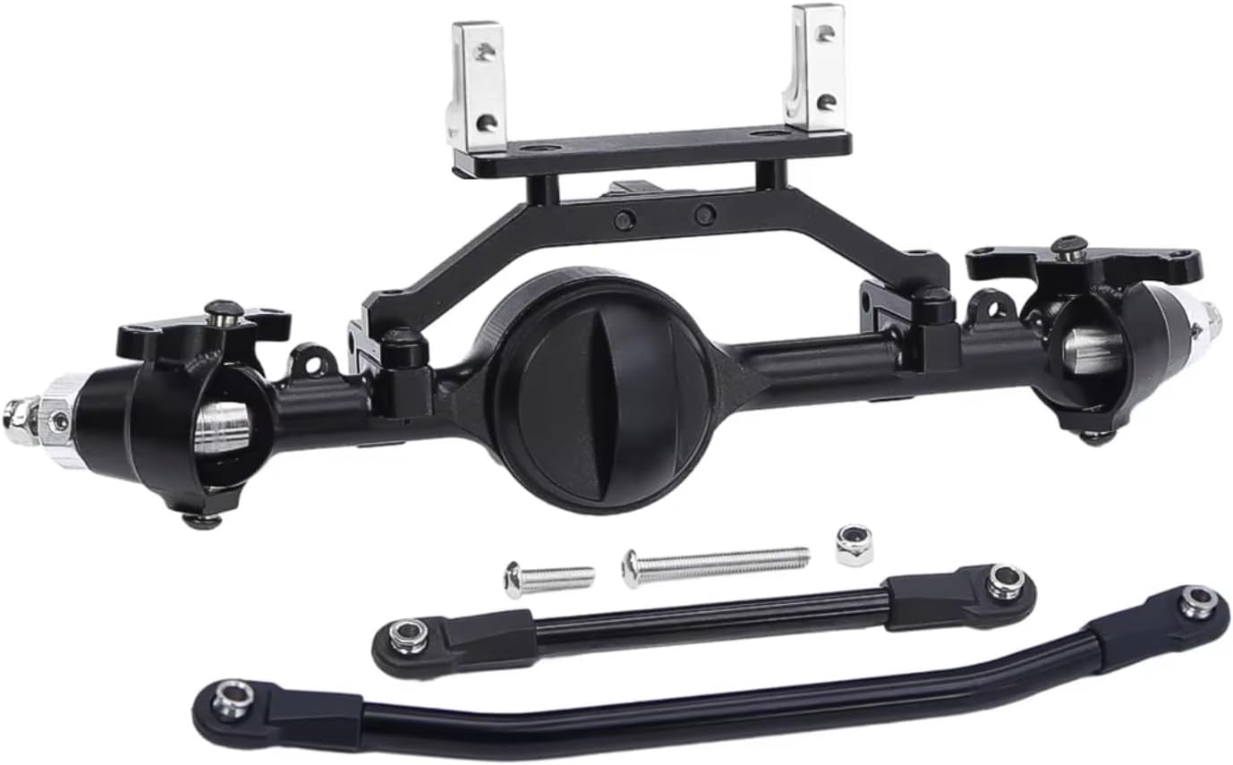 RC Repairs Models For Gelande II TF2 D110 For Yota II D90 1/10 CNC Aluminum Alloy Front Rear Axle Complete Set RC Crawler Straight Axels(1set)
