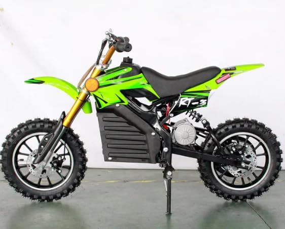 Mammoth Mini MX-500 Kids Electric Dirt Bike – 500W Motor, 24V Battery, Up to 15.5 mph | Real Steel Frame, Front/Rear Disc Brakes, Adjustable Suspension | Ages 5-12 Off-Road