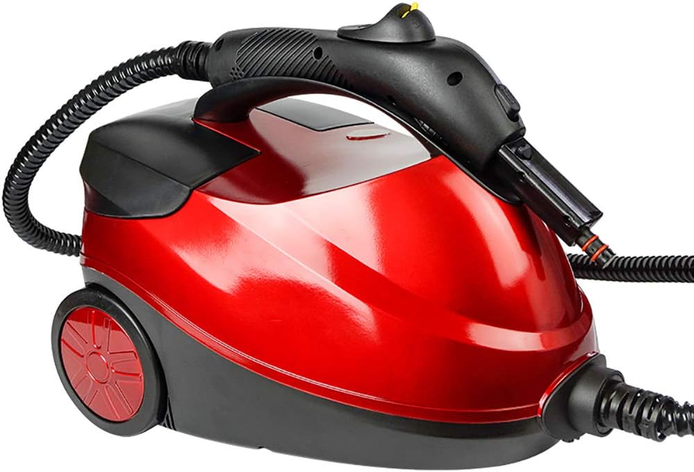 High Temperature Pressure Steam Cleaner Cleaning Machine Portable for Multifunctional Household Air conditioner Lampblack machine Red 110V/220V (110V)