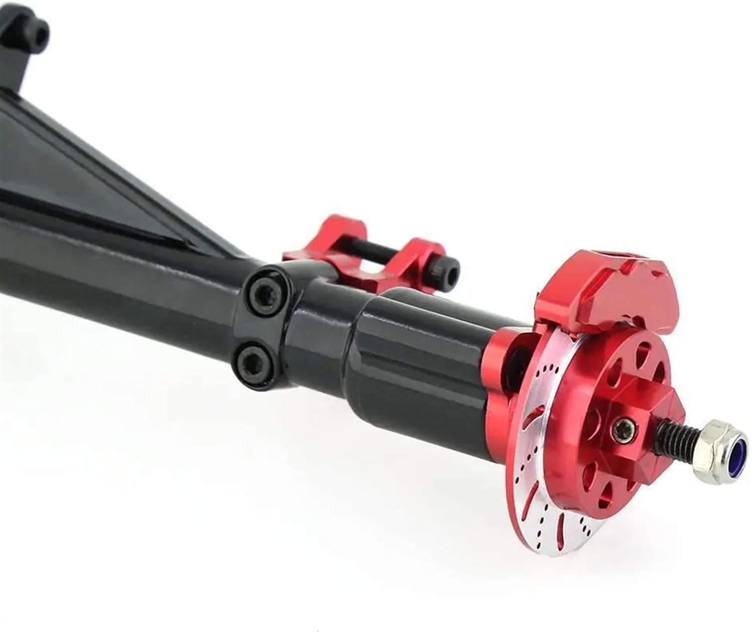 RC Car Upgrade Parts for Axial RBX10 for Ryft 1/10 RC Crawler Car Upgrade Parts Accessories RC Crawler Car Metal Front and Rear Axle Modified Parts(Color1,1 Set)