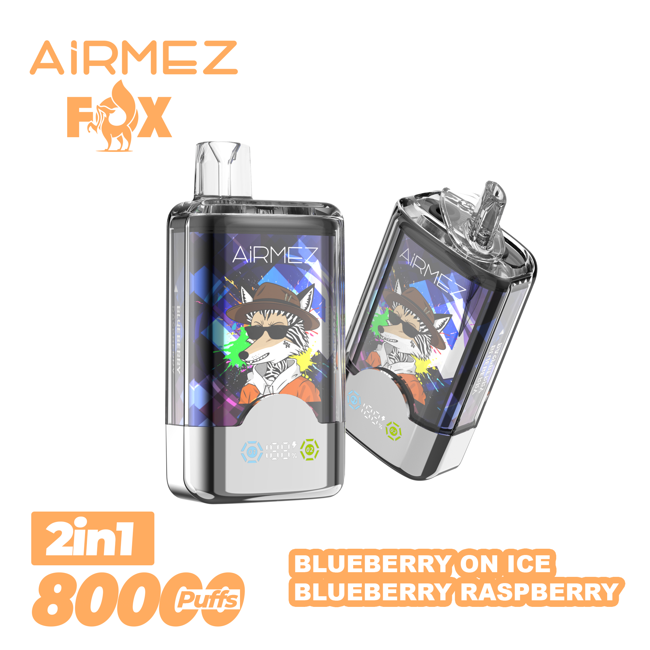 🔥AIRMEZ FOX 80K 2 in 1 (5pcs) - MYEU VAPES