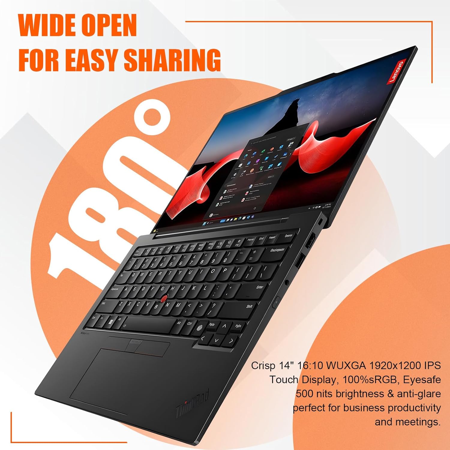 Lenovo ThinkPad X1 Carbon Gen 13 Aura Edition Laptop Computer, 14