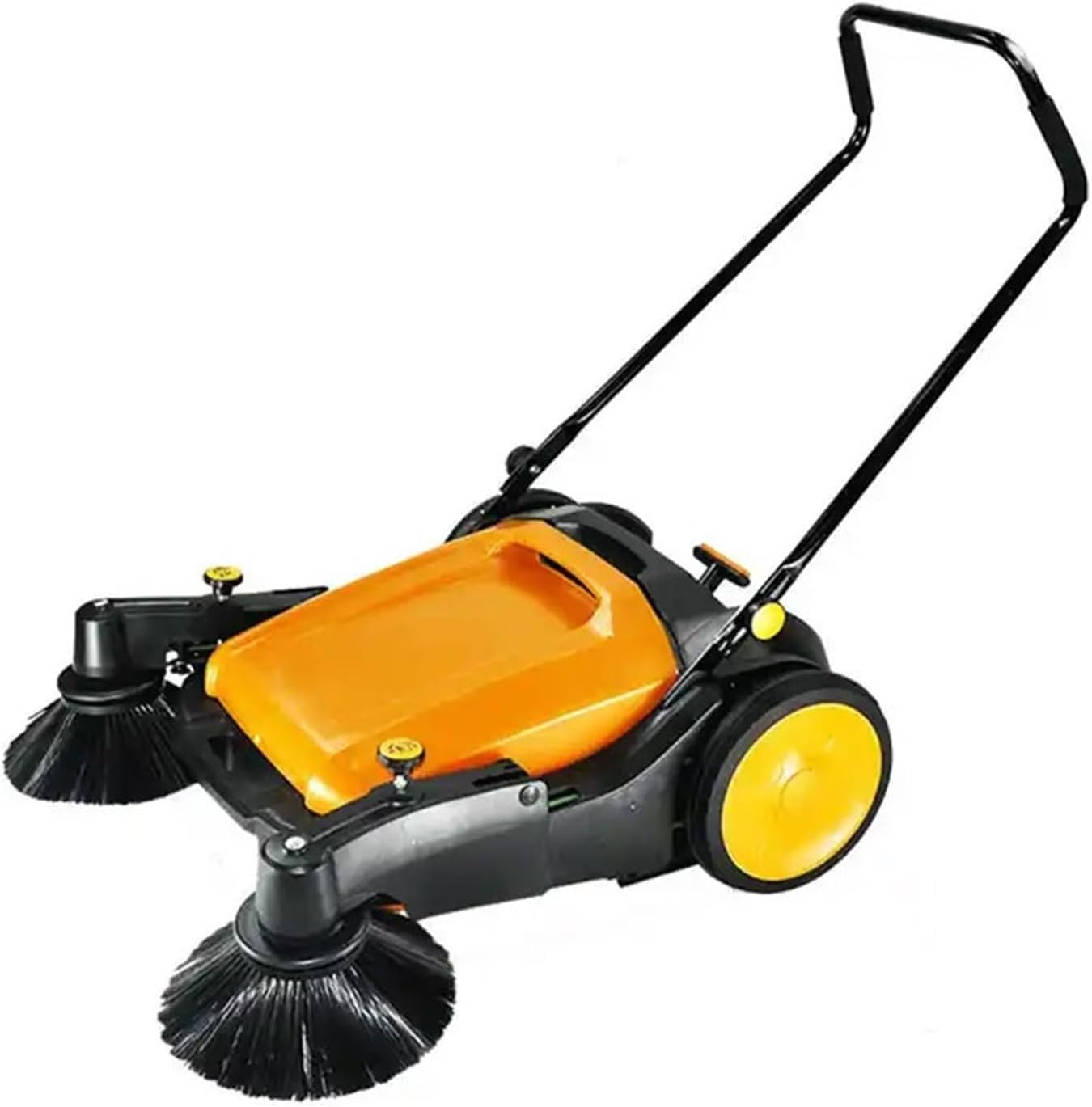 CAARLA Push Sweeper No Power Walk-Behind Floor Sweeper Condition Manual Push Sweeper