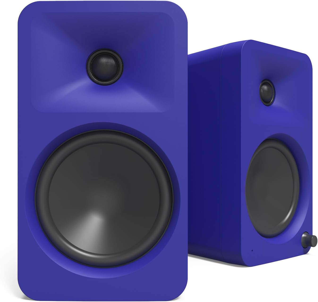 Kanto ORA4 140W Powered Reference Speakers with Bluetooth 5.0 and USB-C Input | 4” Woofers with Deep Bass Extension | Bi-Amplified | 80 Hz Automatic Crossover | Reference Quality Sound | Pair | Purple