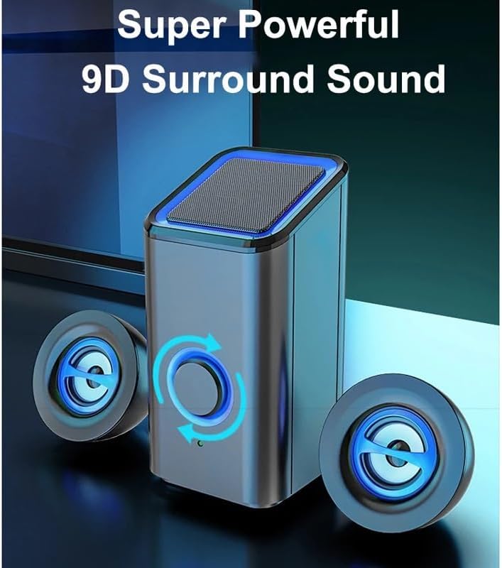 Speaker Home Theater Sound Speakers Desktop Computer Player Audio for PC Phone Subwoofer Multi-Media