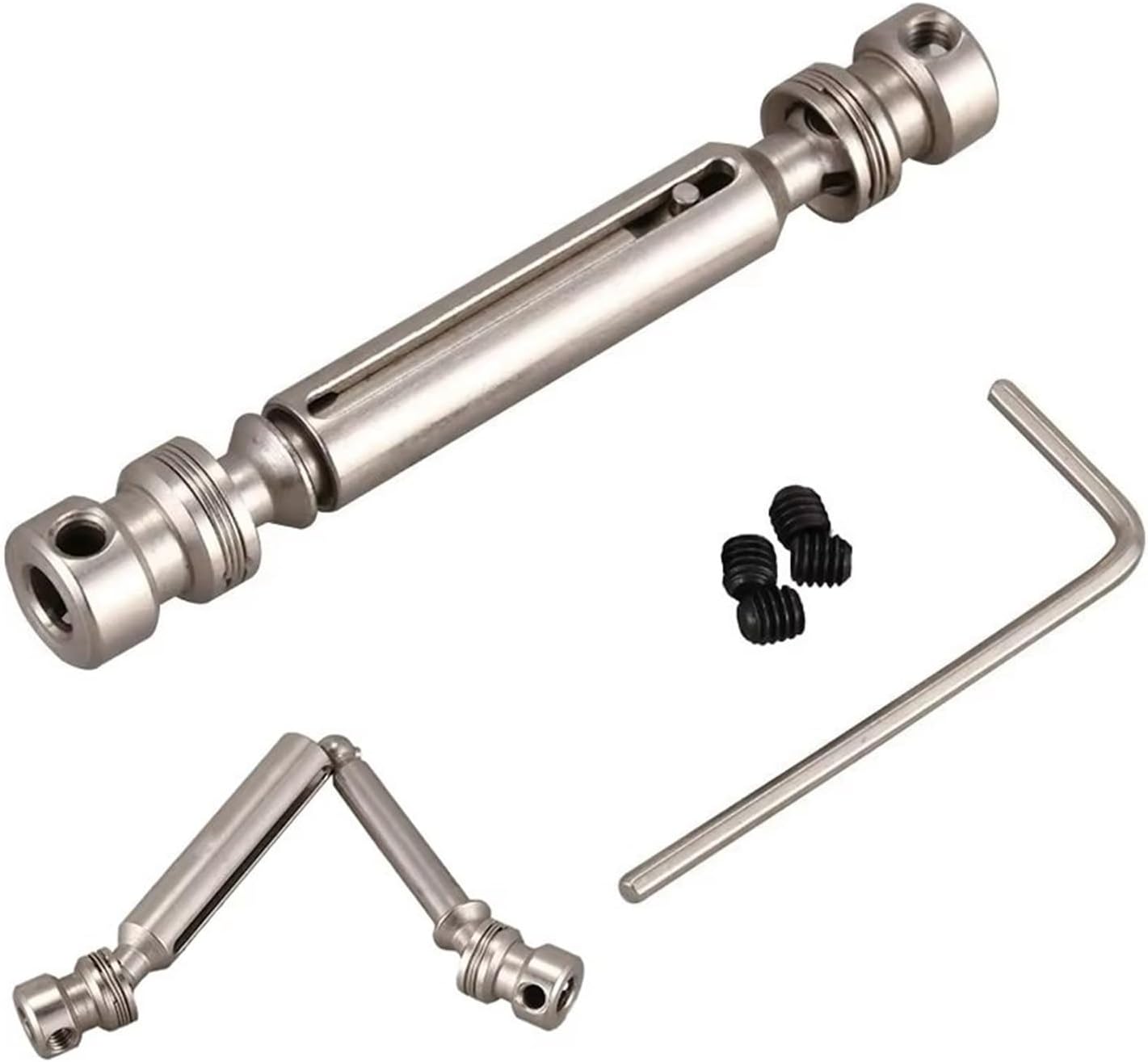 For Wltoys 12428 12423 12427 12429 FY01 FY02 FY03 FY04 Q39 Q46 1/12 Stainless Steel Rear Drive Shaft RC Car Upgrade Parts Models