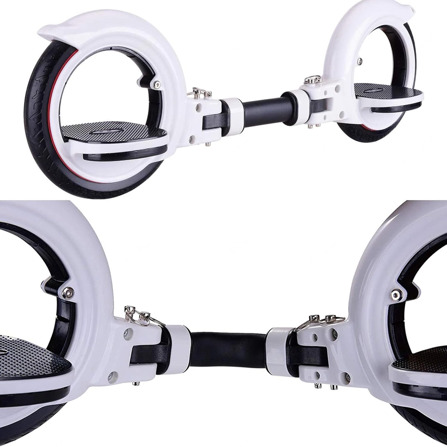 2 Two Wheels Skate Board, Adult Drift Board Vitality Car Two-Wheeled Skateboard, Skate Cycle Two Wheels Skateboard, Easy to Carry Foldable Skateboard Great for Kids