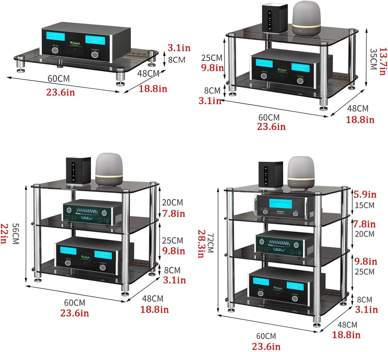 Modern Video Media Stand