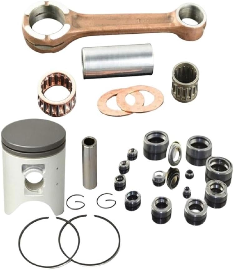 66.4mm Connecting Rod and Piston Rings Crankshaft Connecting Rod Fit for CRM250AR KAEG 249cc CRM250 KAEG 246