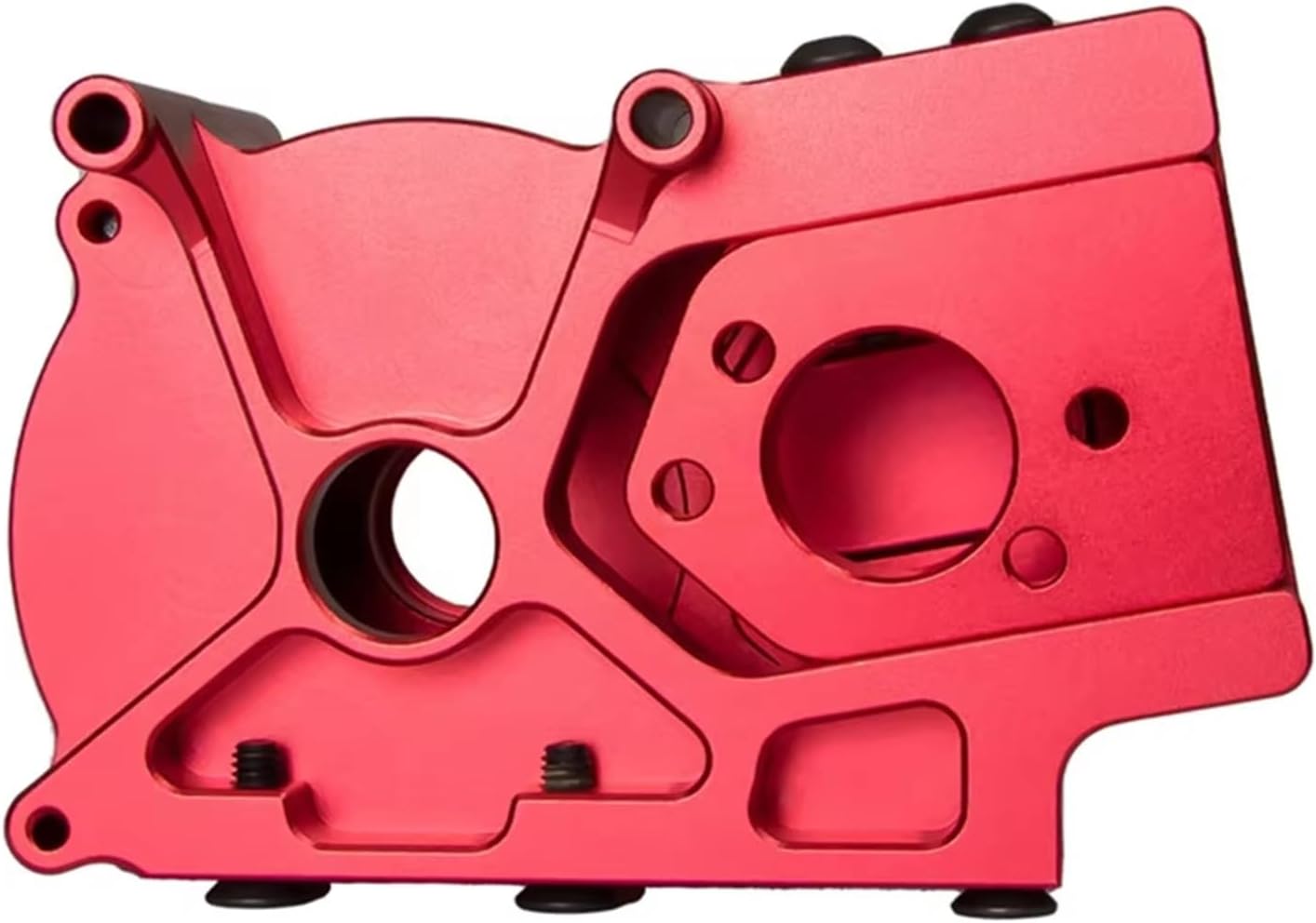 Compatible with ARRMA 6S for Kraton for Outcast Bigrock for Mojave Fireteam RC Car Upgrade Accessories Medium Wave Chamber RC Car Parts(Red)