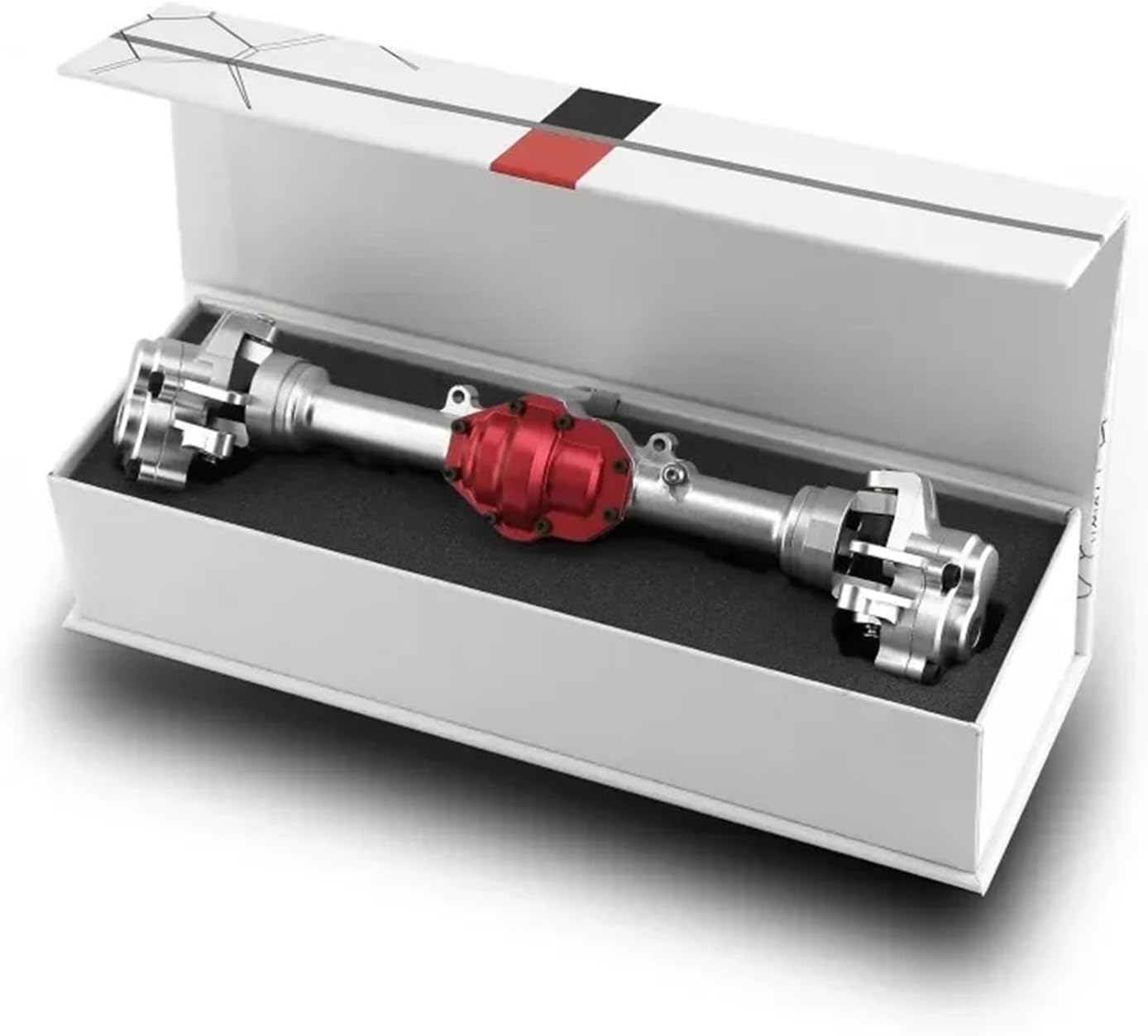 RC Repairs Models For Absima For Sherpa YK4081 4082 4083 1/8 Front And Rear Metal Axle Housing RC Car Upgrade Spare Parts(1set)