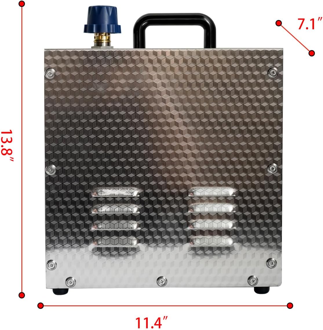 2L Jewelry Steam Cleaner Gem Washer Gold&Silver Steam Cleaning Durable Jewelry Steam Cleaning （110v/1300W）