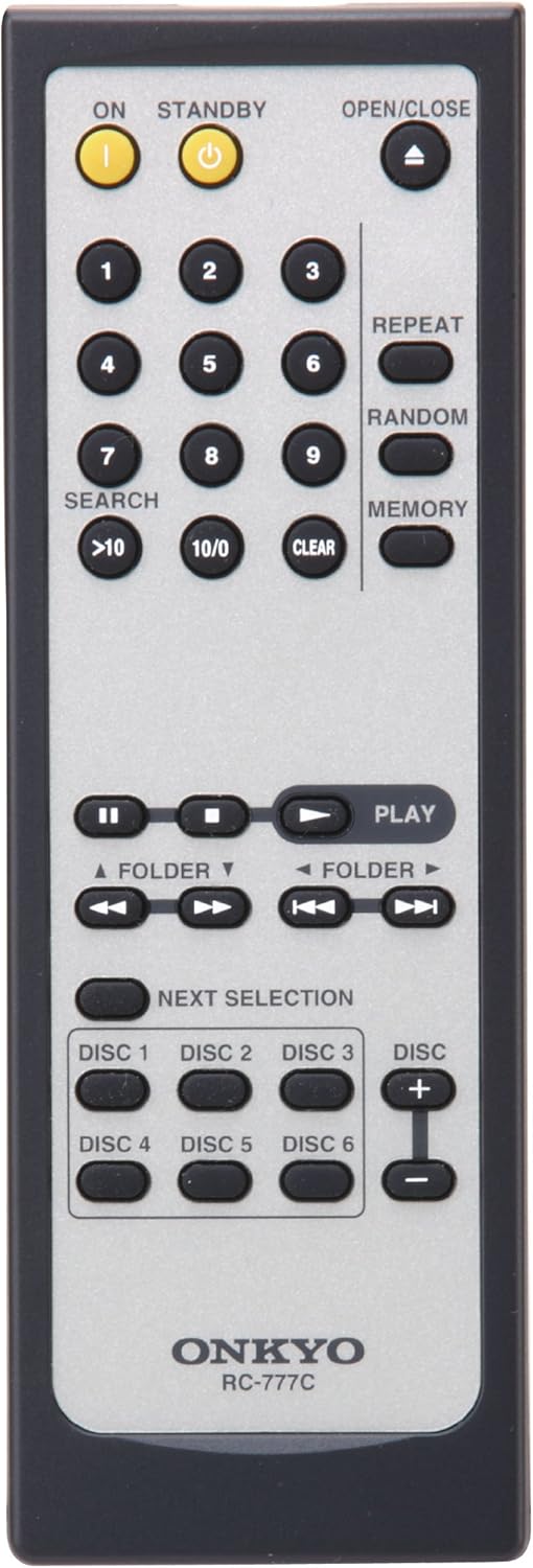 Onkyo DX-C390-B 6-Disc CD Carousel Changer - Black