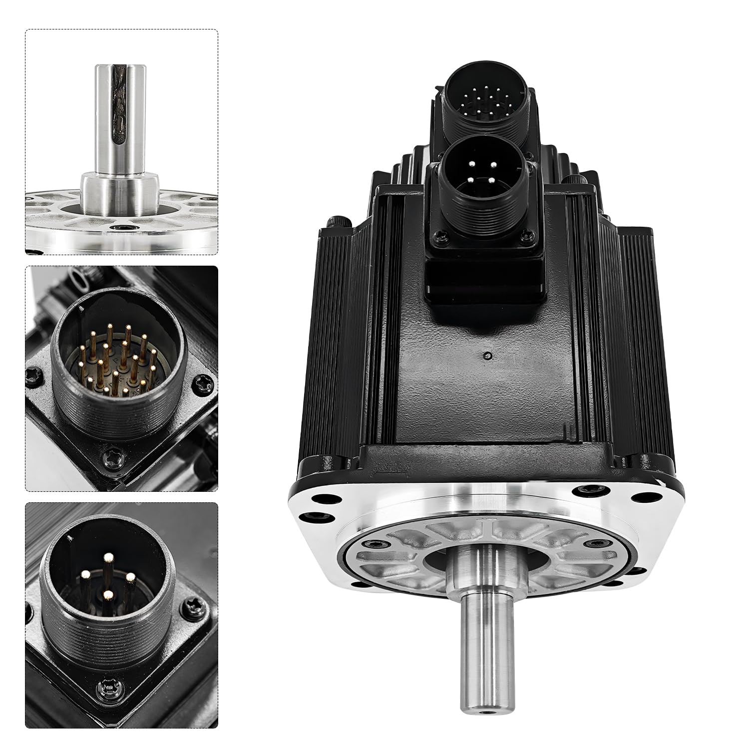 AC Servo Motor 850W Compatible with YASKAWA SGMG-09A2AB, 1500r/min, High-Precision Digital Control Motor for Industrial Automation Systems