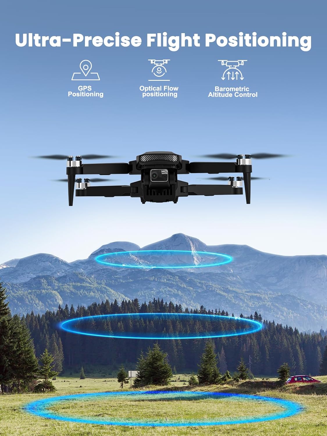 GPS Drone with Camera for Adults 4K, 5.5