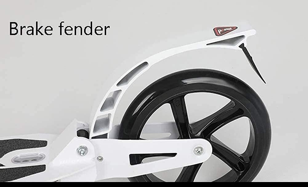 Scooters Kick Scooter for Adults Kids Foldable Adult Kick Scooters with Footbrake Commuter Scooters with Big Wheels Birthday Gifts for Women/Men/Teens/Kids Non-Electric Support 100kg