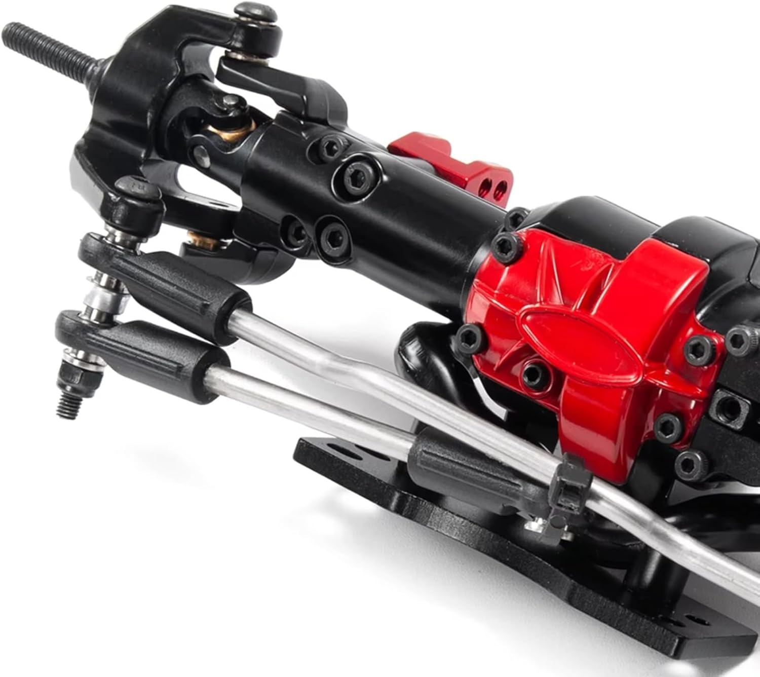 Rc Front Rear Axle for D90 1/10 RC Crawler Car Upgrade Parts Aluminum Complete Axle Front and Rearr Axle with Differential Lock(Front Rear Axle)