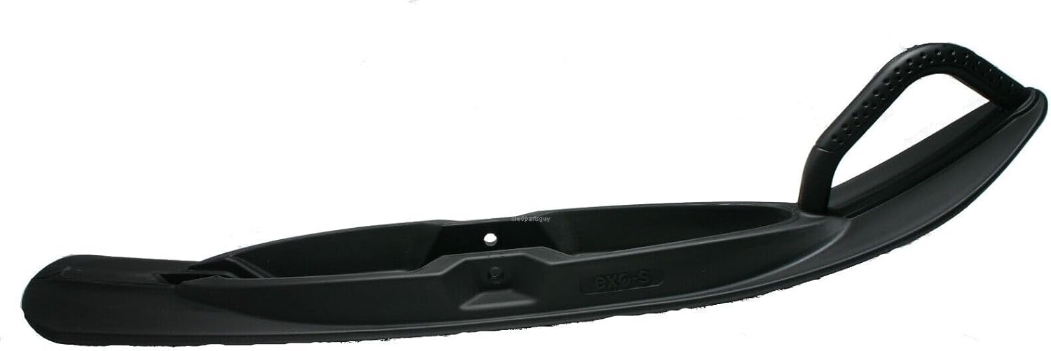 Generic Motorcycle & Scooter Replacement Parts & Accessories For Ski-Doo MXZ 500, 1998-1999, Performance Powder Plastic Ski Kit Index-TRF965-4753, black