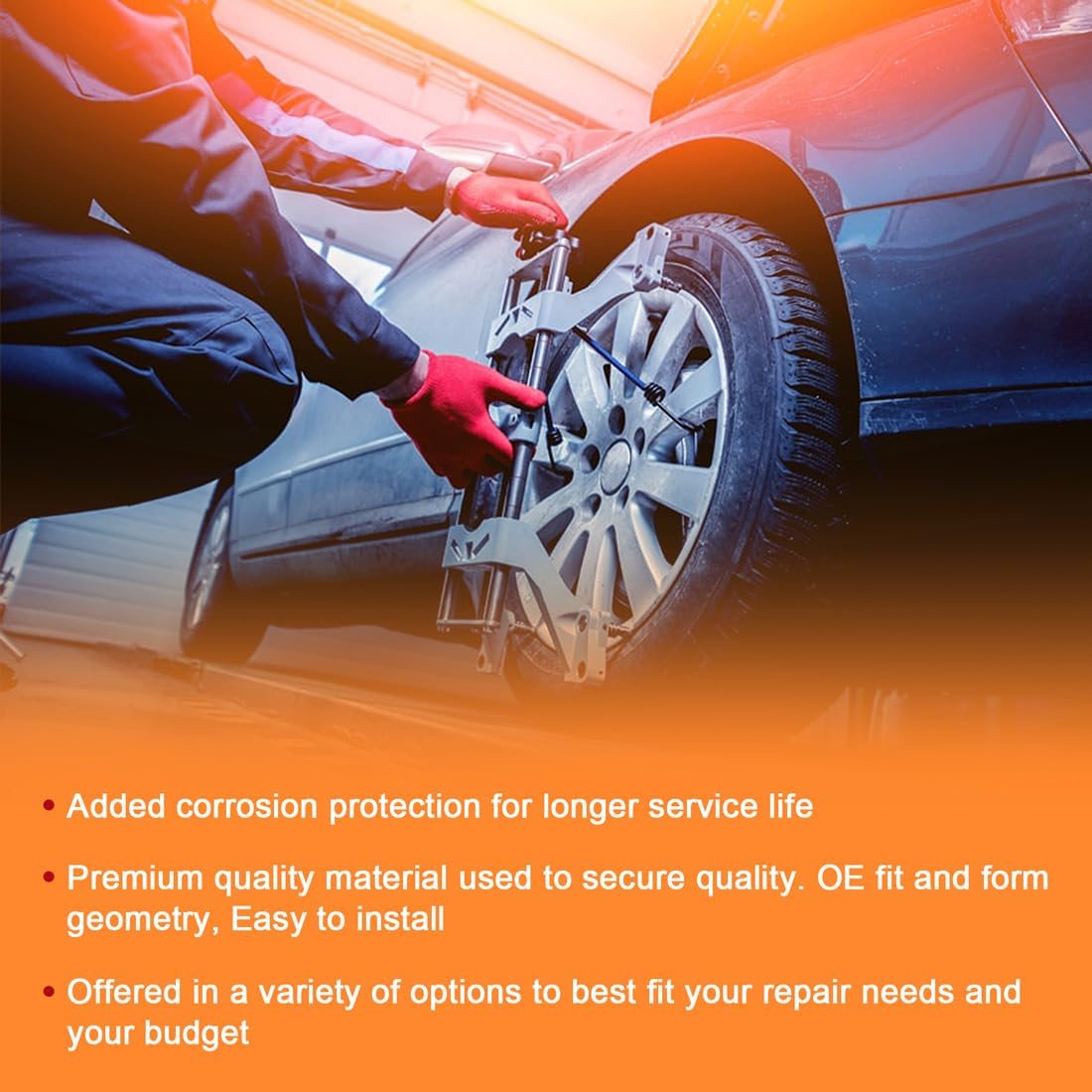 Arrhythmic Set (2) Brake Rotors Front Left Right Automotive Replacement for Lexus RC F 5.0L 2015 2016 2017 2018 2019, for Lexus GS F 5.0L 2016 2017 2018 2019, for Lexus GS350 3.5L 2016 2017 2018