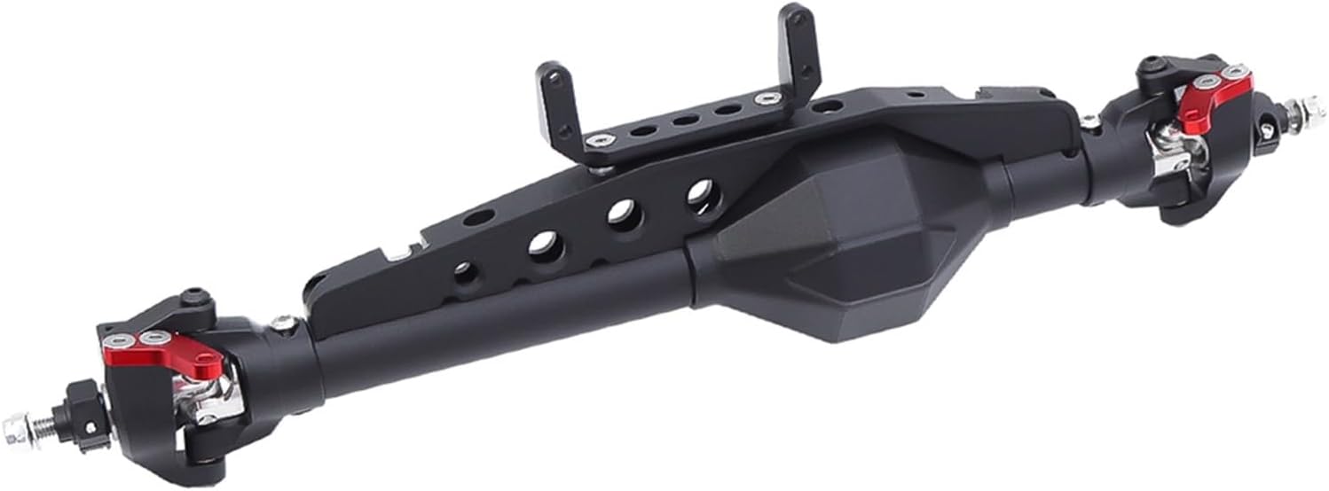 RC Vehicle Axles Compatible with Axial for Capra RC Car Part 1/10 RC Car Accessories Replacement Parts RC Upgrade Part Aluminum Alloy Front Axle(Color:2)