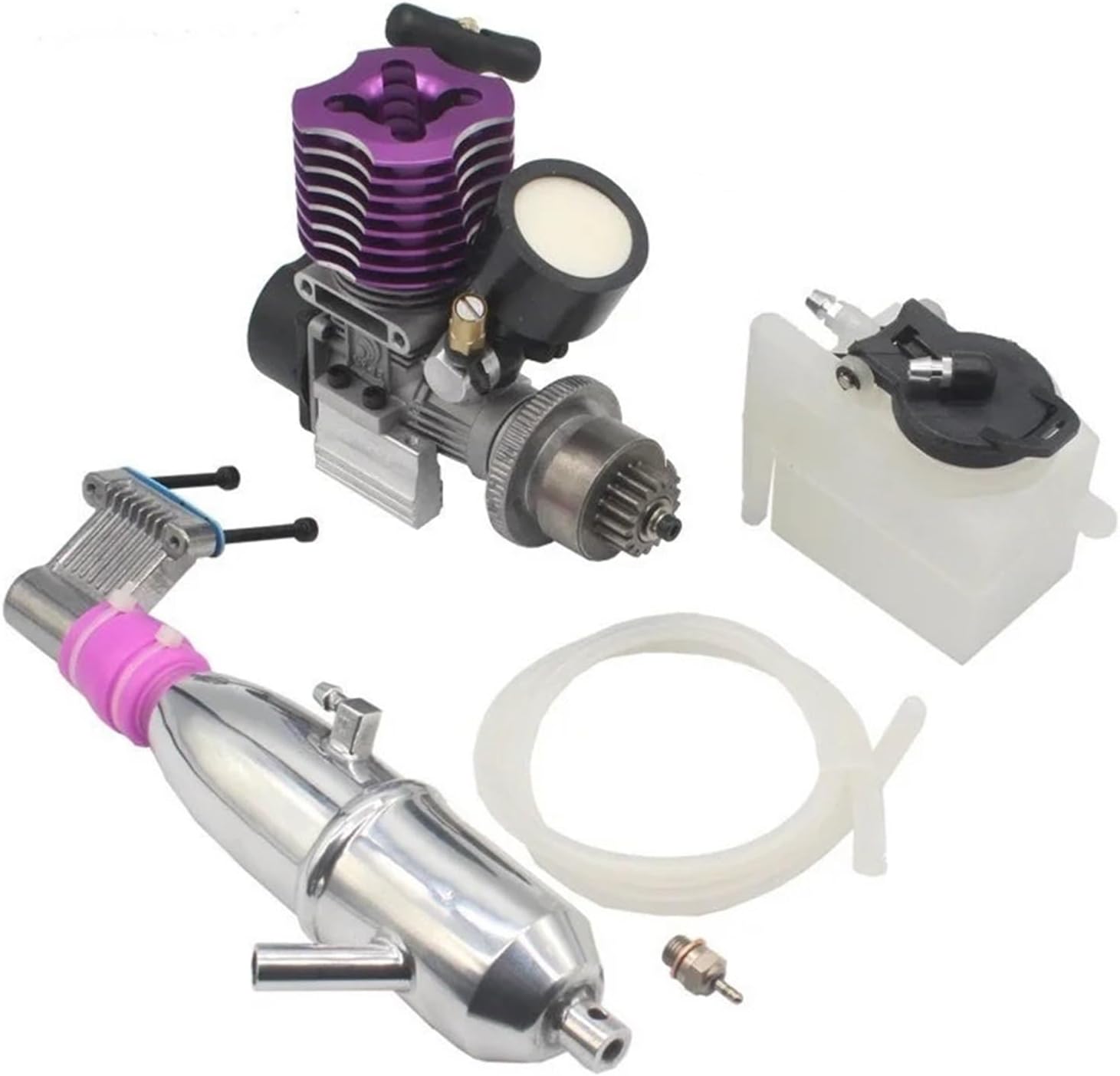 RC Crawlers Spare Parts For Hsp 02060 VX18 VX16 2.74cc 1/10 Engine Pull Starter RC For Nitro Car On Road For Buggy Monster Truck ﻿﻿ Accessories(Type C)