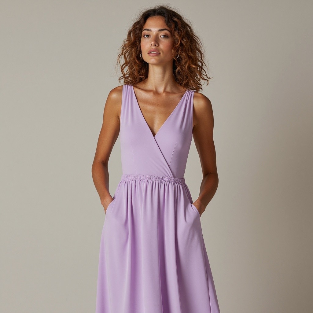 The Mali Dress // Lilac