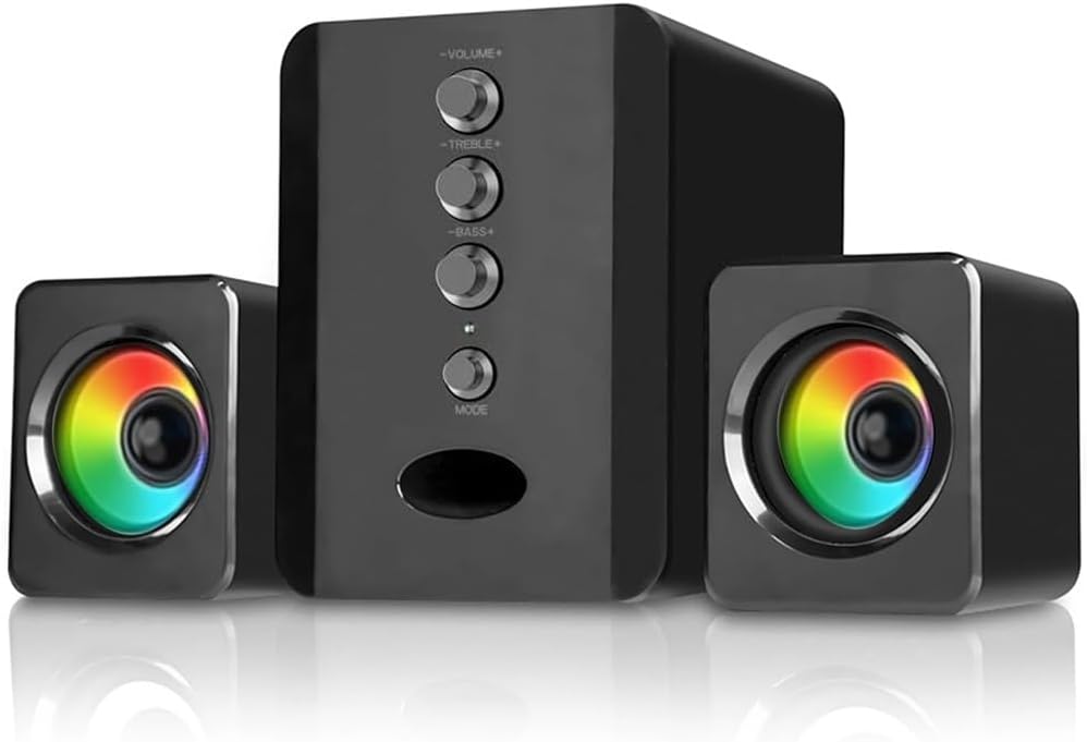 Speaker Wired Combination Speakers Computer Bass Stereo Music Player Subwoofer Sound Box