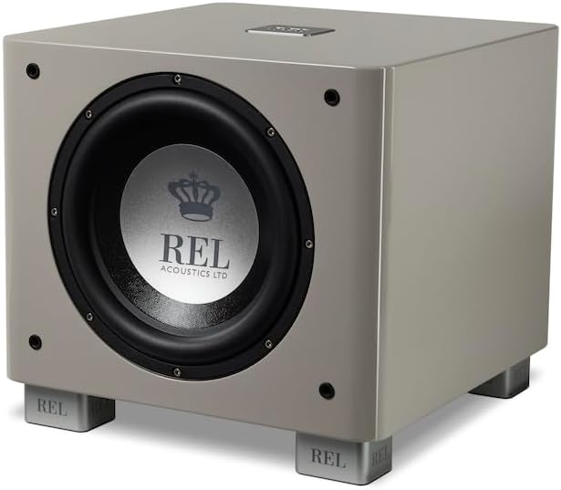 REL T/9x 10-Inch Powered Subwoofer Sealed Design with Class AB Amplifier