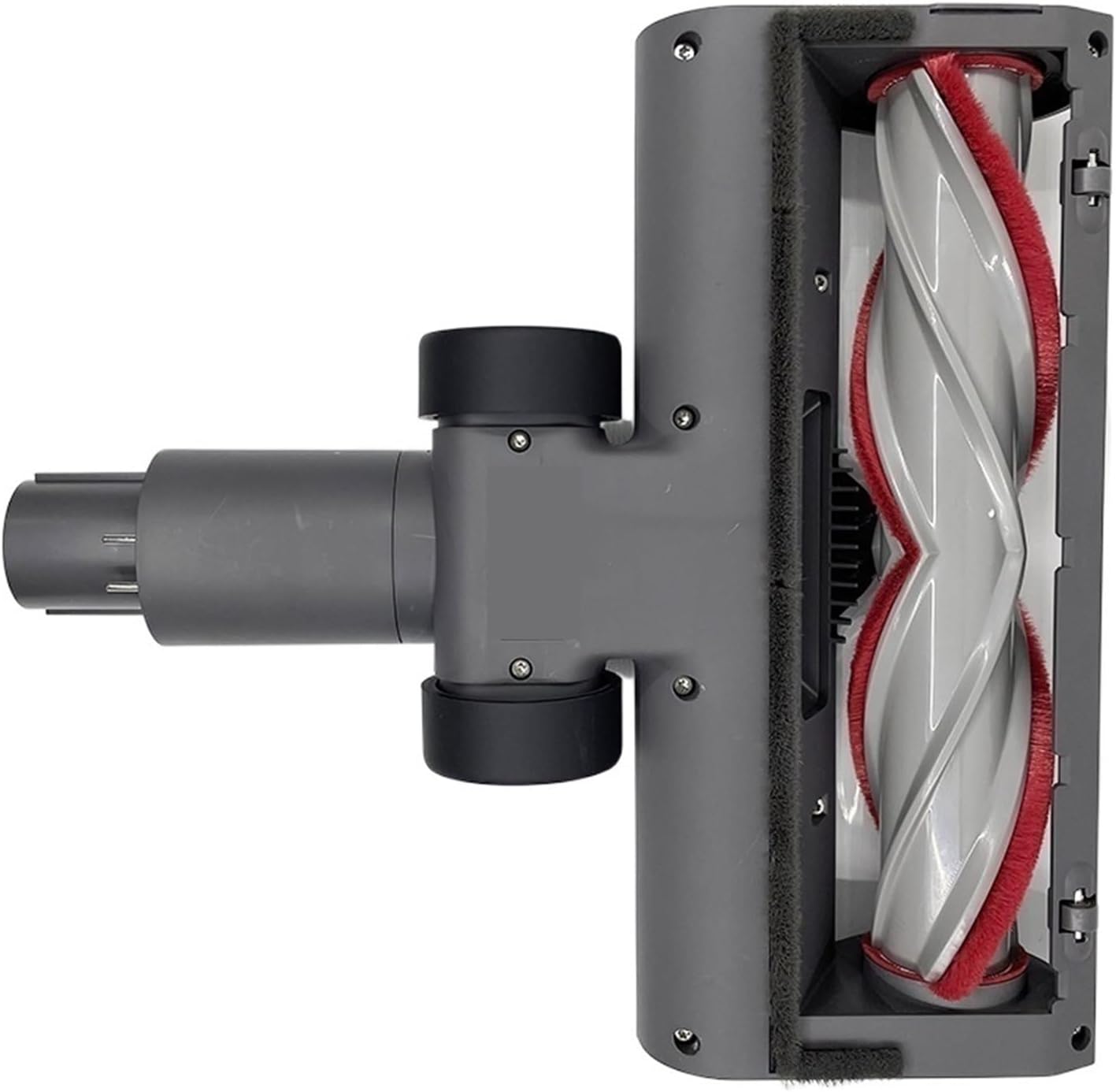 MeyeLo Vacuum Cleaner Accessories Spare Parts,Carpet Brush Head, V-Shaped Main Brush Accessories,1.2 Cm.Compatible for Dream V12 T20 T30 (Color : V Shape Brush)