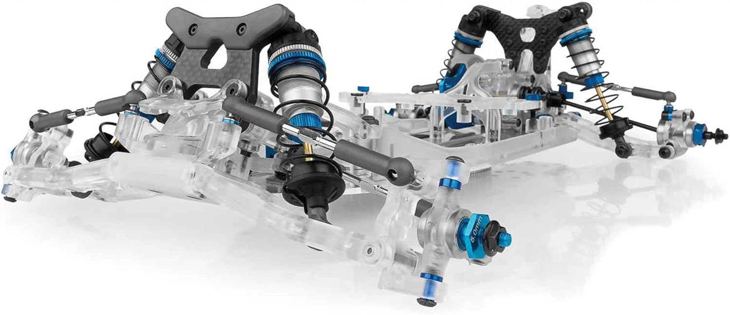 Horizon Hobby Team Associated B6.4 CC ASC90043 RC10B6.4CC Collector's Clear Edition 1/10 2WD Electric Buggy Kit Crystal, Small