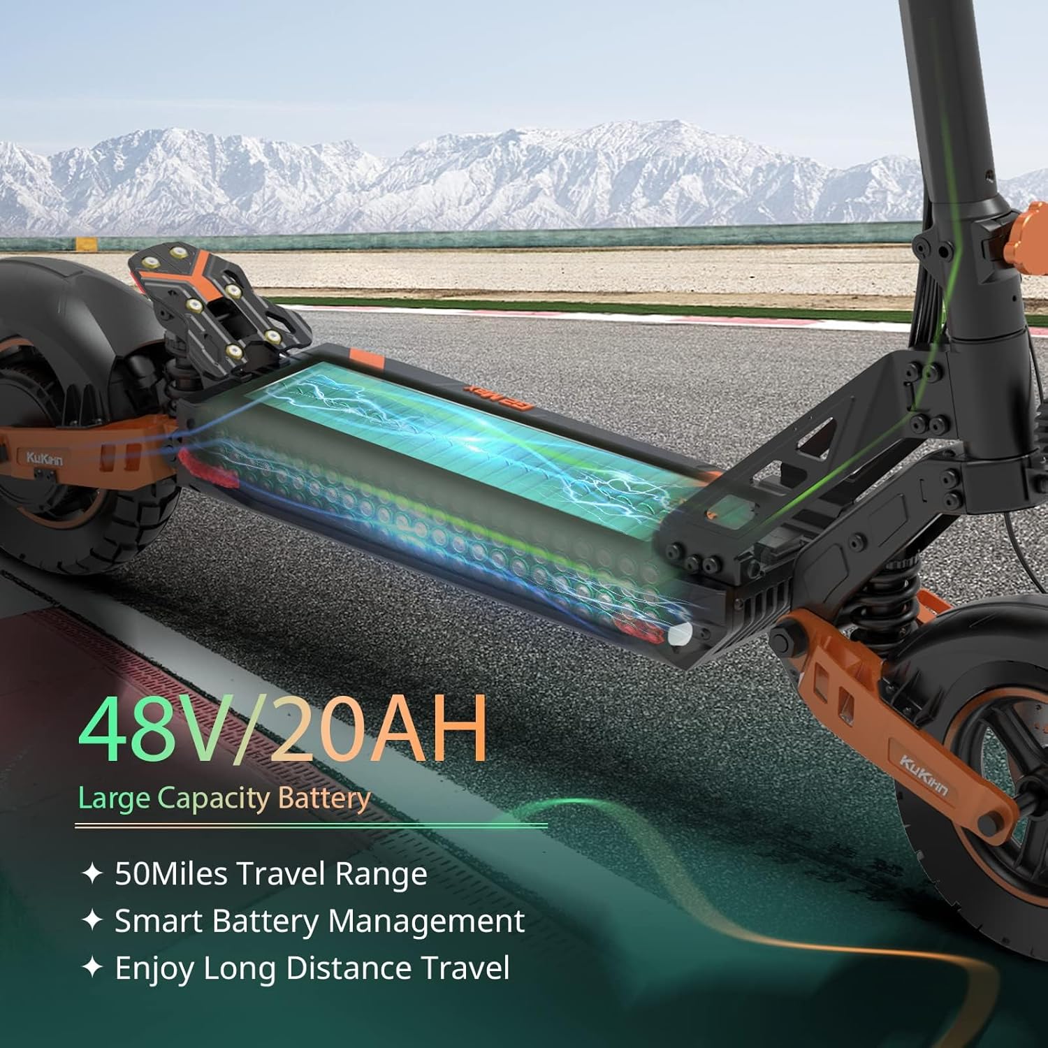 KUKIRIN G2Max/G2Master Electric Scooter with Seat, Powerful 1000W Motor, 35 MPH Max Speed, 50 Miles Range, 48V/20Ah Large Capacity Battery, Dual Brake Folding Fast e Scooter for Adult