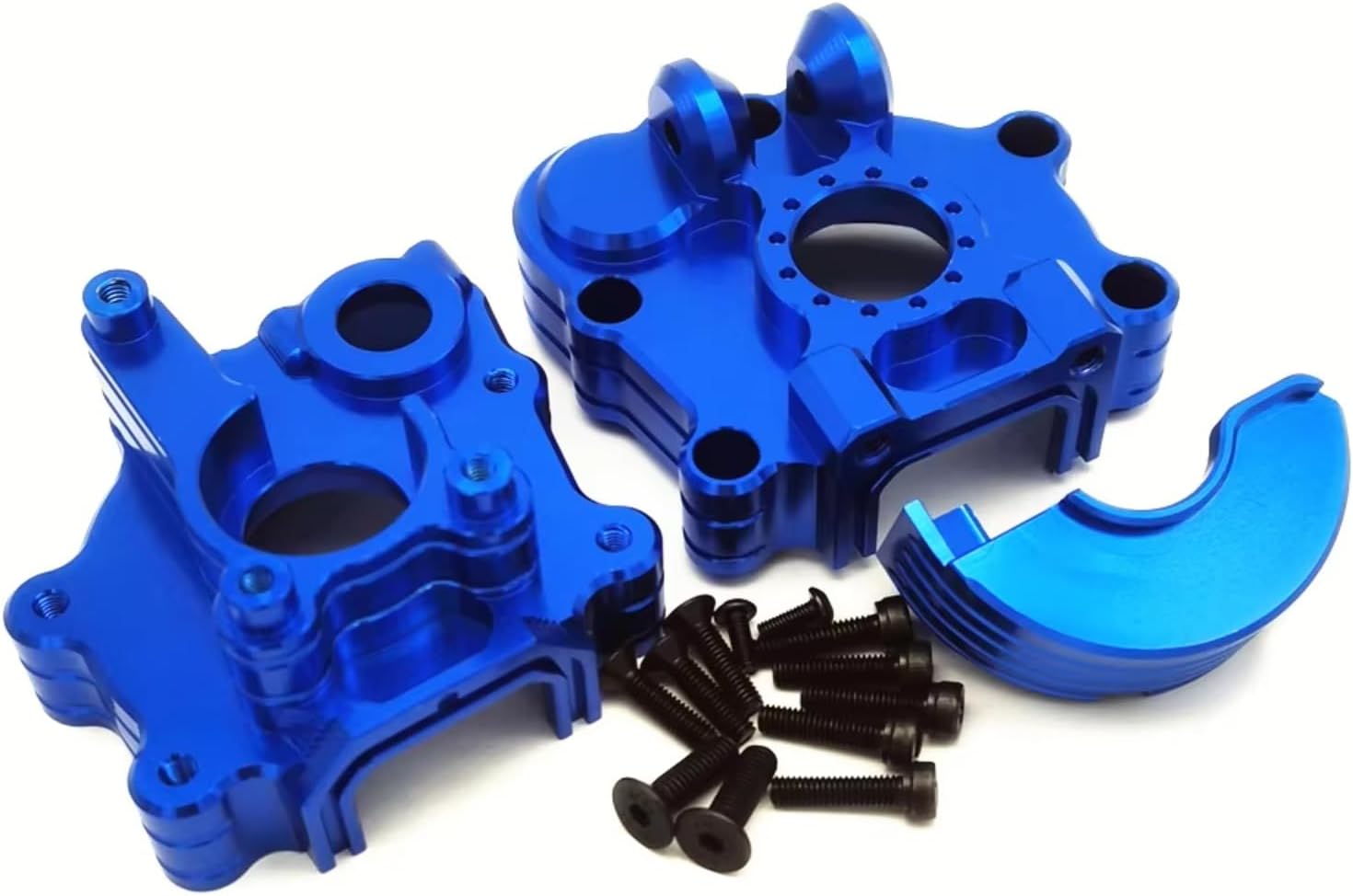 RC Models Components For Arrma 8S For Kraton For Outcast ARA310930 1/5 Aluminum Center Gearbox Car Upgrade Parts Repair Accessorie(Blue)