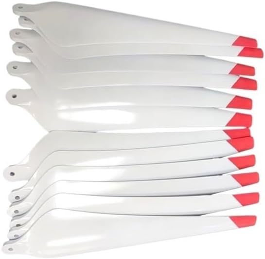 R3820 Reinforced White Carbon Composite Folding Propellers (12PCS Full Set) for T30 Systems, 6CW+6CCW Agriculture Drone Rotor Components