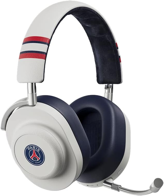 MASTER & DYNAMIC MG20 Wireless Gaming Headphones, White/Graphite Grey - PSG