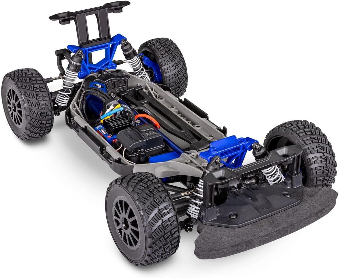 Traxxas 74276-4-ORNG - Ford Fiesta ST VXL 1/10 4WD Rally Car RTR, Orange