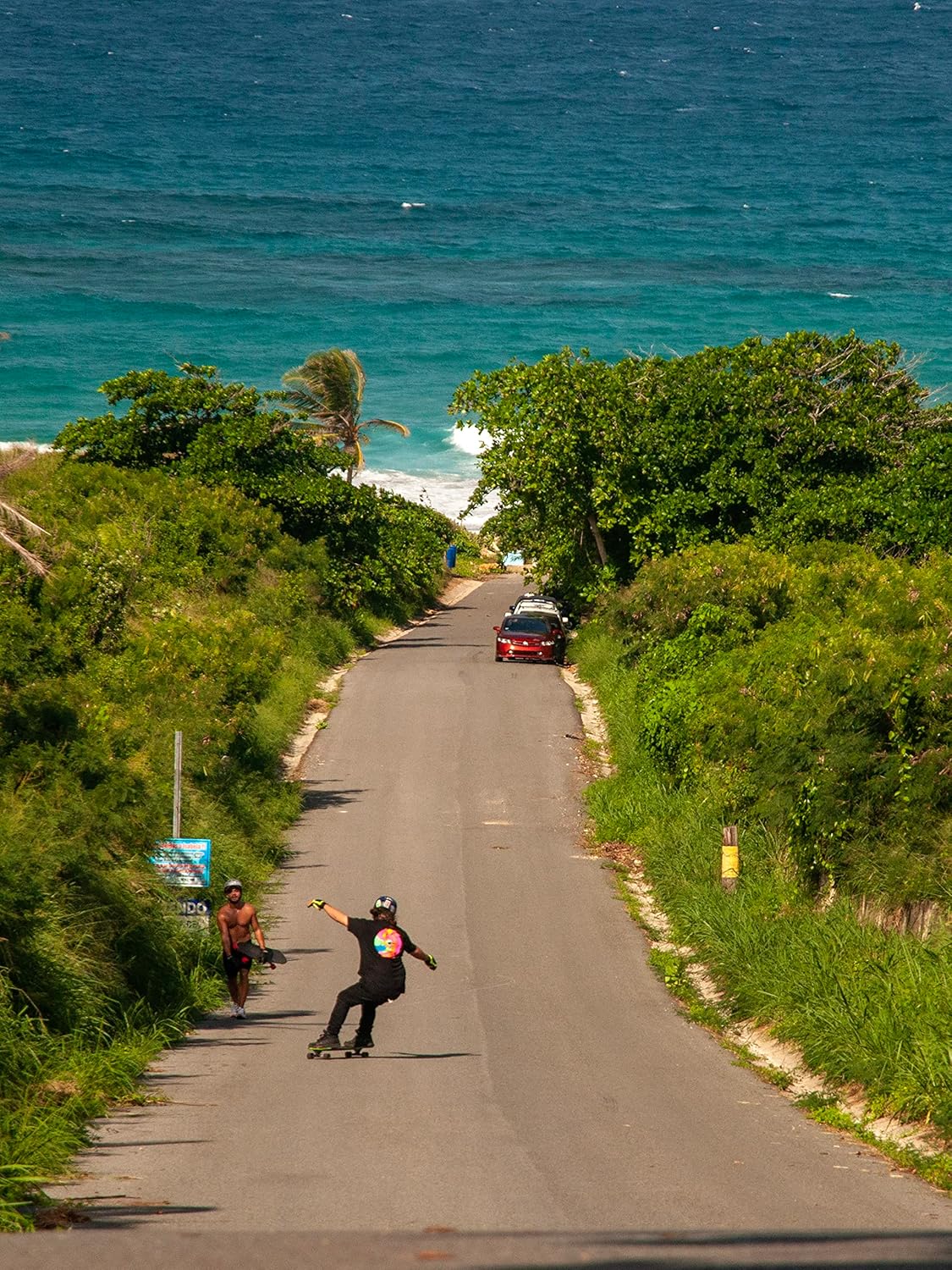 Longboard Skateboard, Freestyle Cruiser, Waterproof and Wood Construction, Cruise Skateboard and Longboard Decks, Lightweight Build (Outlaw Deck Only)