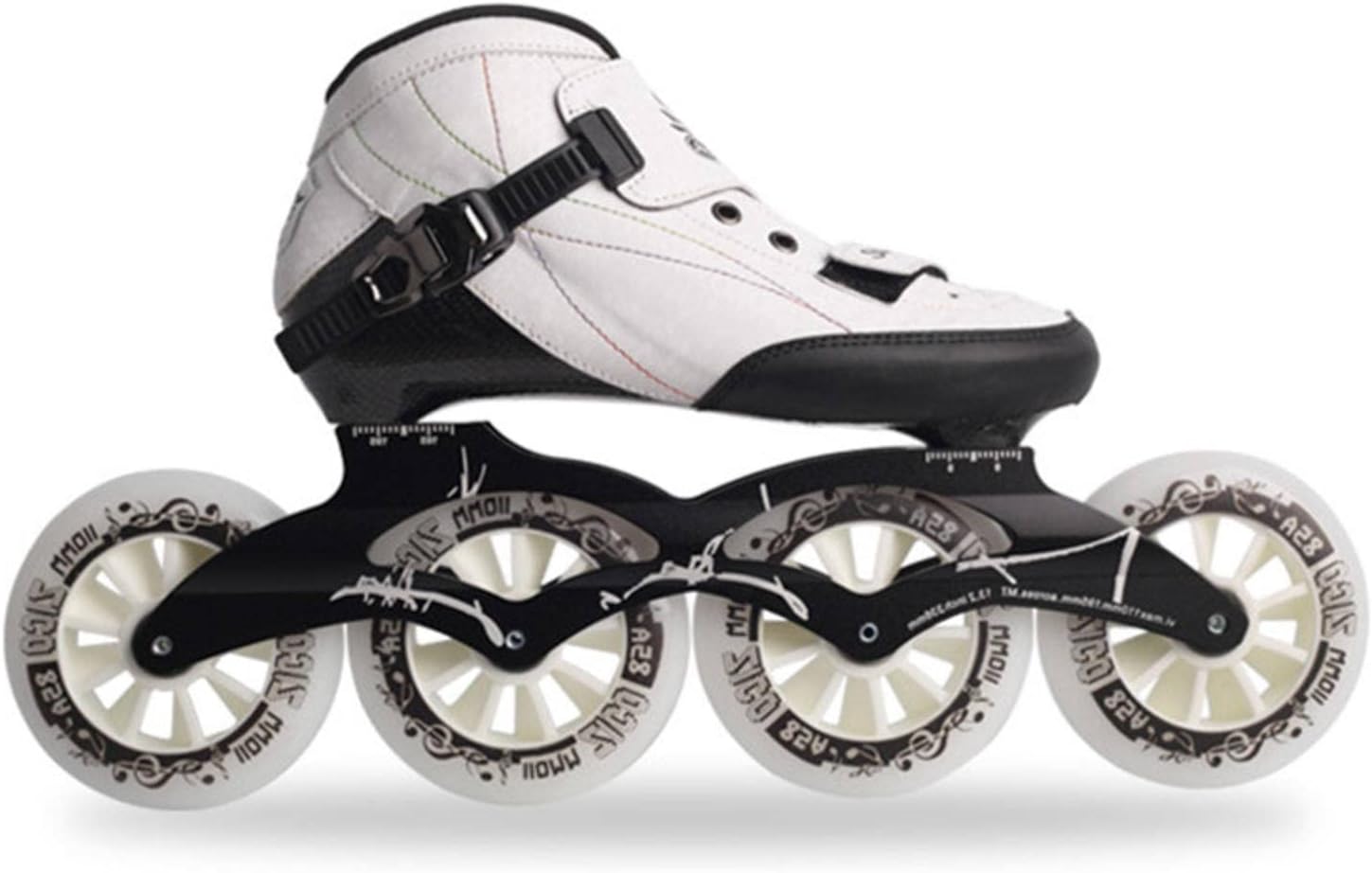 NC Outdoor Speed Racing Long Street Trace Asphalt Road Inline Speed Skates Shoes Carbon Fiber Adults Kids Sport Roller Patines E U48