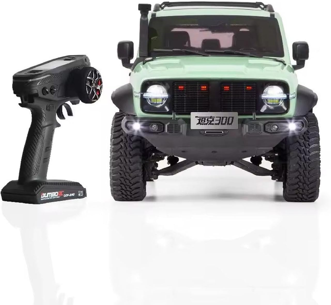 TOUCAN RC HOBBY 1/8 Tank300 Competitive Edition Remote Control Rock Crawler AWD 2WD Metal Drive Shaft Threaded Coilover Shocks for Adult